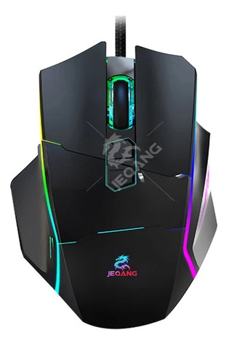 Ratón Para Juegos Rgb, Mouse Alambrico Gamer Con Luces Led