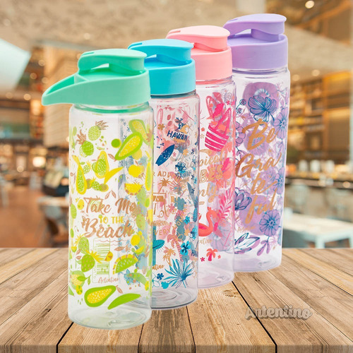 Imagen 3 de 10 de 12 Botella Deportiva Agua Gimnasio Regalo Niños Mujer Hombre