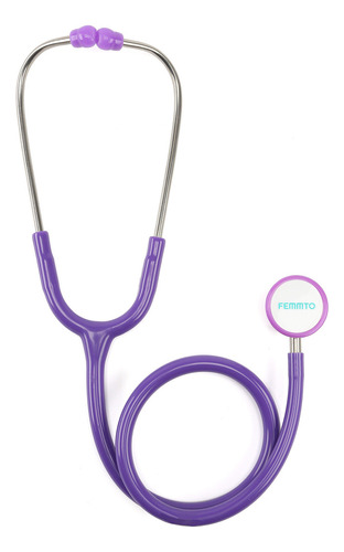 Estetoscopio Pediatrico Femmto Profesional Doble Campana Color Violeta
