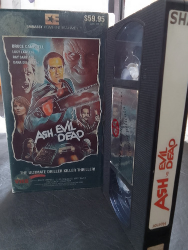 Ash Vs Evil Dead-sam Raimi-duplicado-latino-vhs (Usado)