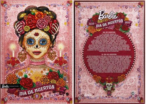 Barbie Dia De Muertos Muñeca Catrina Nueva Edición 2020