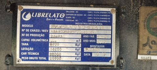 Imagem 15 de 15 de Báu Bitrenzão Librelato 2014/15 12.40mt./ 12.40comp. 9394