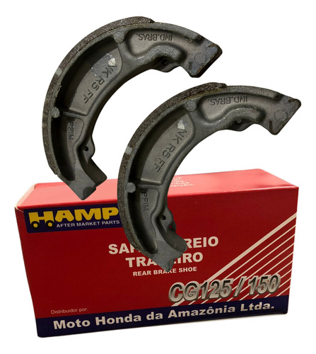 Lona De Freio Diant Cg 150 Titan 04-15 Hamp Original Honda