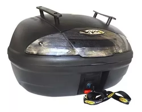 Baul Moto Premium 45l Desmont. 2 Cascos No Givi Pagos