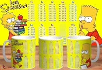 Comprar Taza Tablas De Multiplicar Con Los Simpsons Matematicas