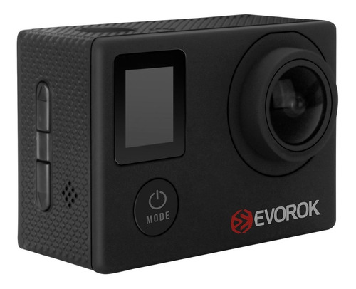 Camara Deportiva Evorok Adventure Ii 4k/sumergible/accesorio Color Negro