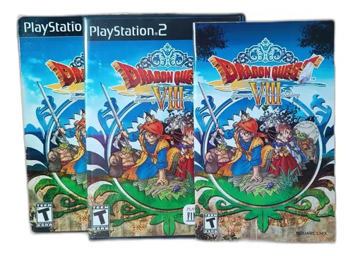 Dragon Quest Viii Journey Of The Cursed King Ps2 Original