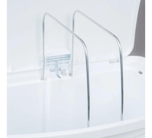 Cesto Rubbermaid Streamline Step-on Con Pedal 13 Gal Blanco