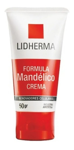 Crema Renovadora Celular Mandélico 50g Luminosida Lidherma