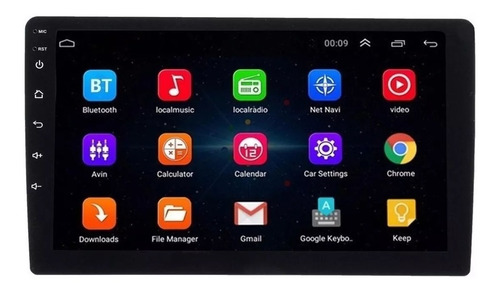 Radio Auto 2 Din Android 9 Pulgadas Gps Wifi+camara Retroce