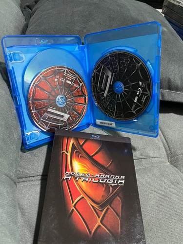 Box Blu-ray Homem-aranha A Trilogia
