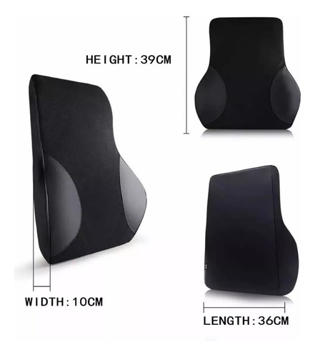 Cojin Con Soporte Lumbar Ergonometrico - Asiento