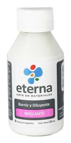 Barniz Y Diluyente Eterna Brillante X125ml.