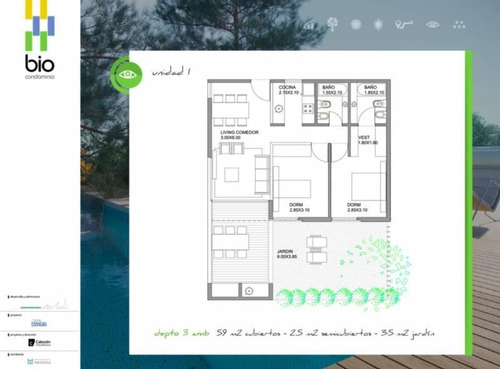 Venta Departamento 3 Ambientes Con Jardin - Moreno Norte