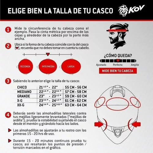 Casco Para Moto Modular Negro Mate Solido Spectrum Kov Negro Solido L
