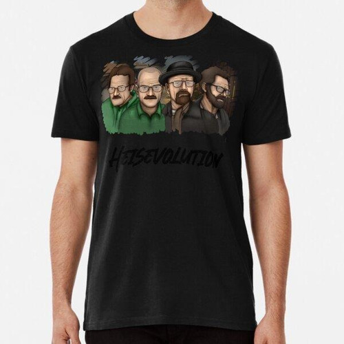 Remera Evolución De Breaking Bad Heisenberg Algodon Premium