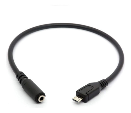 Cable Audio Aux Micro Usb Macho A Hembra 3.5mm Para Adaptado