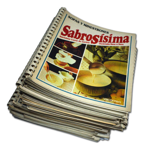 Revistas De Cocina Sabrosísima Colección 20 Tomos Viscontea (Usado)