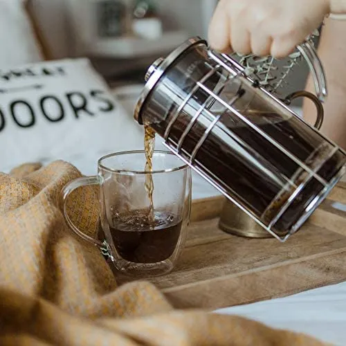 Grosche Madrid Cafetera De Prensa Francesa, Prensa De Té Pre