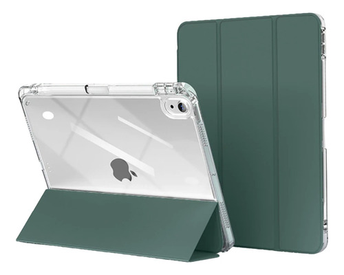 Funda Protectora Soporte Acrilico Transparent Para iPad 12.9