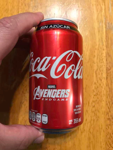 Coca Cola Avengers Endgame 355 Ml Rocket Nueva Y Cerrada