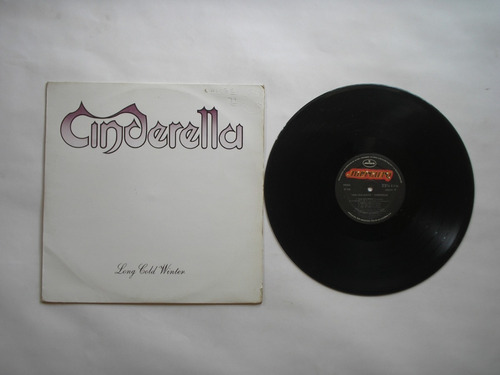 Lp Vinilo Cinderella Long Cold Winter  Edición Colombia 1988