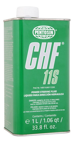 Aceite Direccion Hidraulica Pentosin Chf11s Sintetico 2 Lt