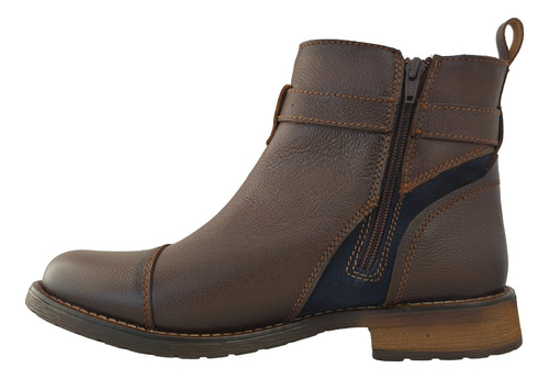 Botines Botas Hombre Vestir O Casual Verde Tabaco 3258 Cafe