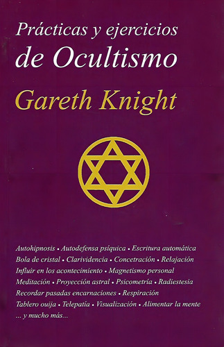 Libro Prácticas y Ejercicios de Ocultismo Original Gareth Knight Tapa Blanda