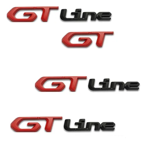 comprar Emblema Gt Line Para Auto O Camioneta Lujo Accesorios Tuning