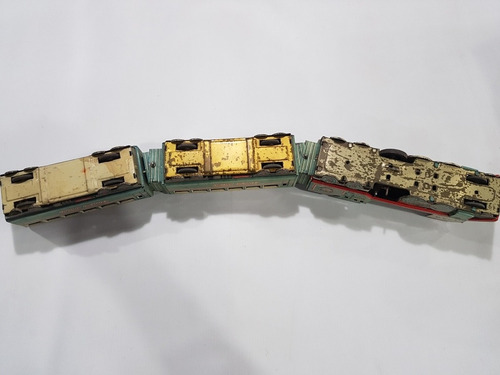 Imagen 6 de 9 de Antiguo Tren Vispa Halcon Hojalata Juguete Arg Mag 58086