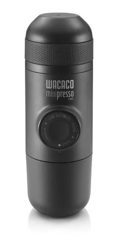 Cafetera portátil Wacaco Minipresso NS manual negra expreso