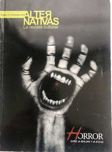 Revista Cultural- Alternativas- Horror 54, 2014 León Gto (Usado)