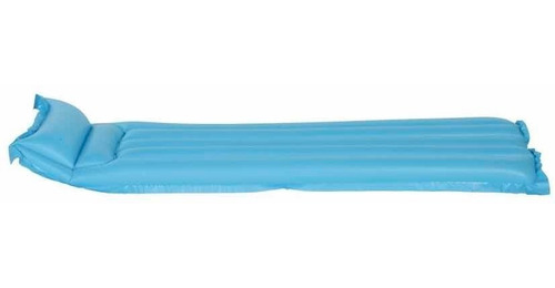 Colchon Flotador Inflable Piscina Sencillo 189x69 +inflador