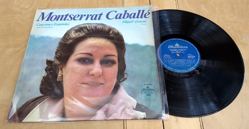 Montserrat Caballe Miguel Zanetti Canciones Españolas Disco