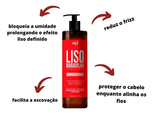 Kit Shamp E Condi Liso Maravilha Com Argan Oil - Widi Care