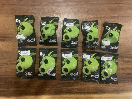 Colección Plantas Vs Zombies Pvz Plants Vuala Varias Piezas (Usado)