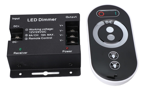 Atenuador Led Con Control Remoto Rf, Atenuación Continua