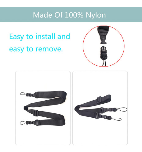 Correa De Hombro Gowjaw Ajustable Y Cómoda De Nailon Para Ip
