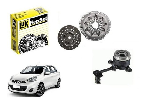 Kit Embreagem Completa Original Luk Nissan March 1.6 16v 11/