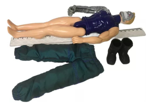 Boneco Inimigo Max Steel- Psycho- Mattel- 1998 (Usado)