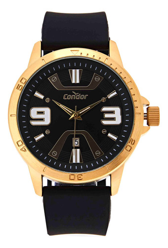 Relógio Masculino Speed Dourado Condor