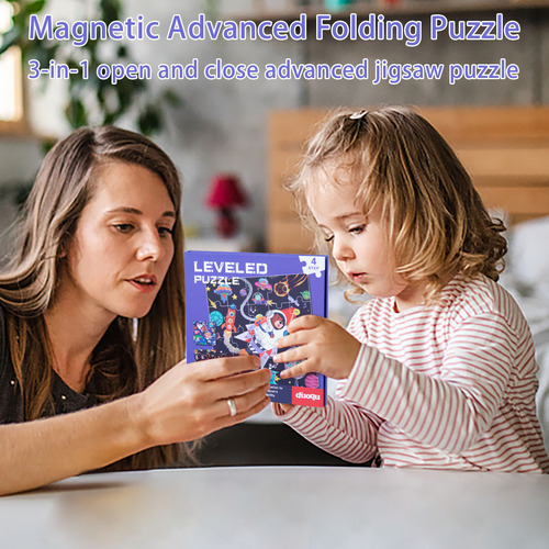 O Three In One Magnetic Folding Advanced Book For Child 5001