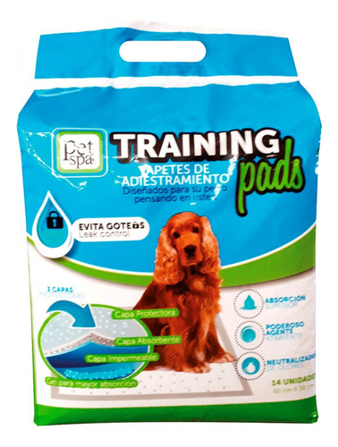Tapete Perro Pet Spa Higienico X 14 Und 6903