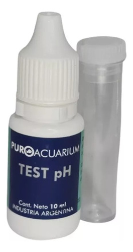 Medidor Indicador Ph 10ml Puroacuarium X 65 Tests Acuario 