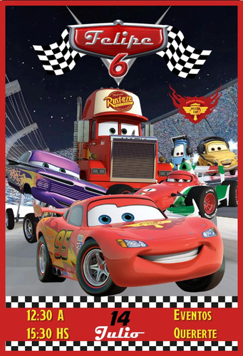 Kit Imprimible Personalizado Express - Cars