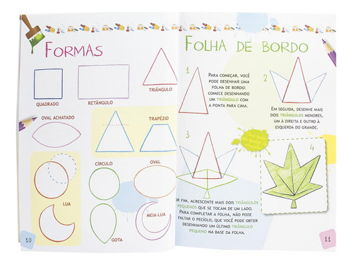Sou Um Artista! Meu Primeiro Curso De Desenho: Passo A Passo, De Moon Srl., Vol. 1. Editorial Happy Books, Capa Mole, Edição 1 Em Português, 2024