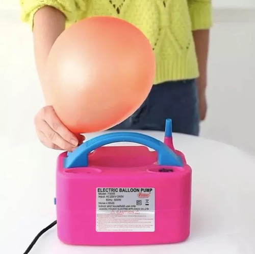 Bomba De Ar Elétrica Para Balão Com Duplo Furo Automática
