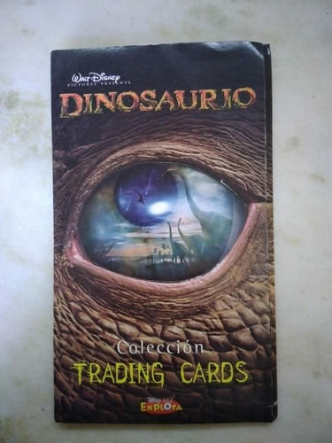 Dinosaurio Coleccionador Trading Cards Disney Explora Vacio