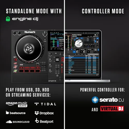 Controlador De Dj Autónomo Numark Mixstream Pro+, Amazon ...
